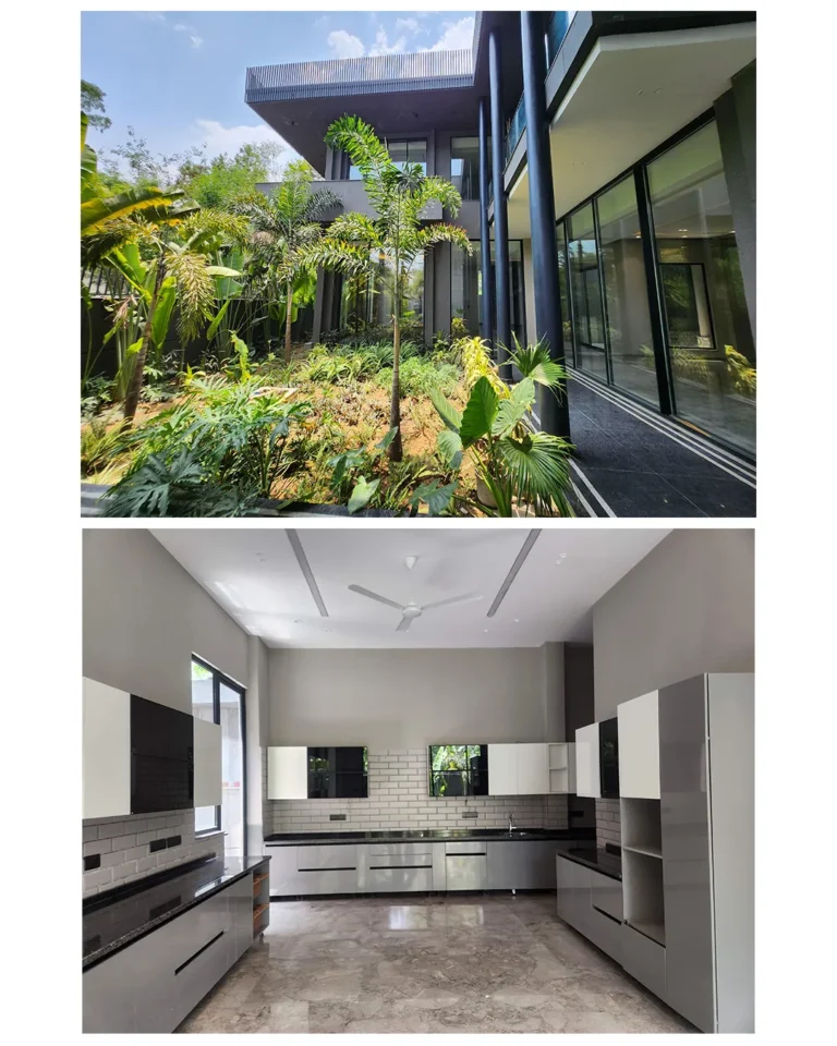 Minimalist Formal Living Space