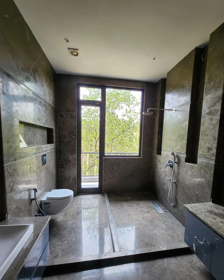 Private Bedroom with Acoustic Wall Detailing