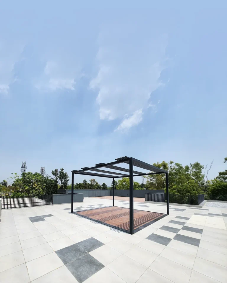 Outdoor Architectural Terrace Lounge